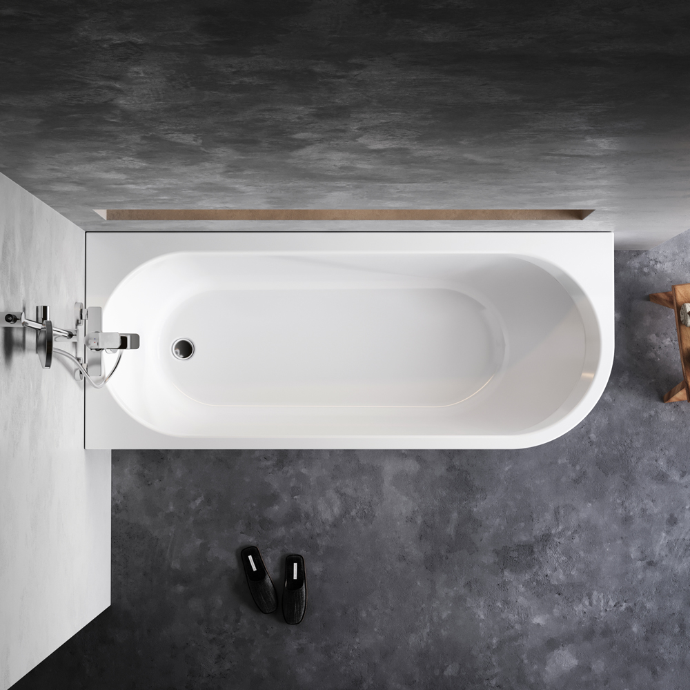 Акриловая ванна Am.Pm X-Joy W94A-170L70W-A 170x70 см L