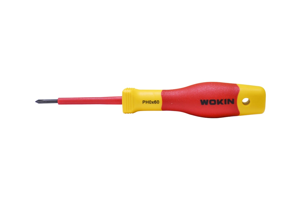 Диэлектрическая отвертка крестовая Wokin PH0x60 мм 1352857