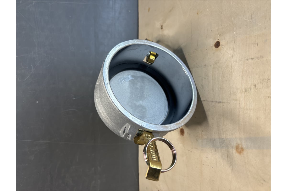 Камлок соединение типа DC (4"; заглушка для ниппеля; алюминий) TITAN LOCK TL400DCAL