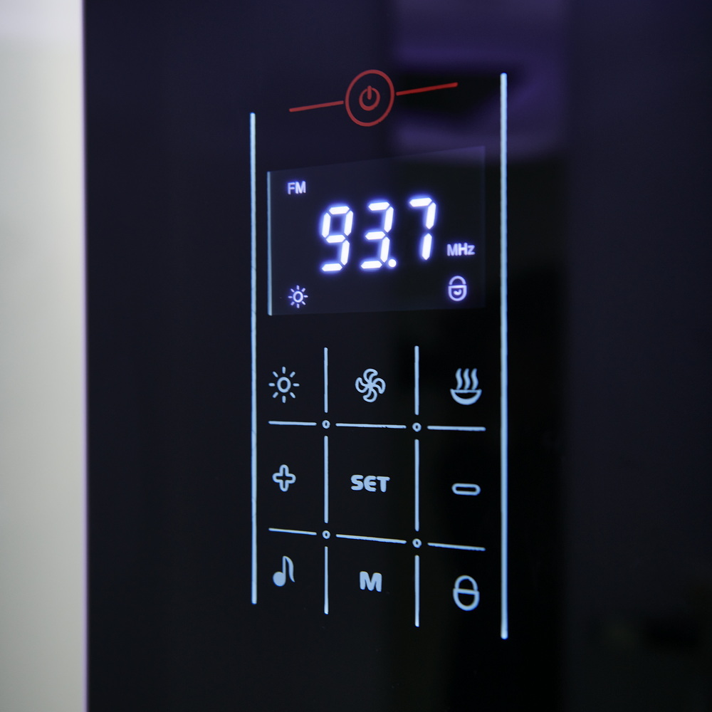 Душевая кабина Orans OLS-SR89101 LS white с паром левая