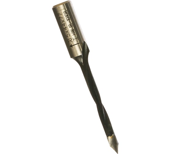 Сверло HW для присадочного станка (5x44x77 мм; Z 2; S 10x26 мм; RH) CMT 366.050.11