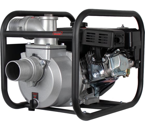 Мотопомпа Verton WP 80/1000 (7л.с/212см3,80мм/3", 1000л/мин, 60м3/ч, h8м/26, d8мм 01.17548.17553
