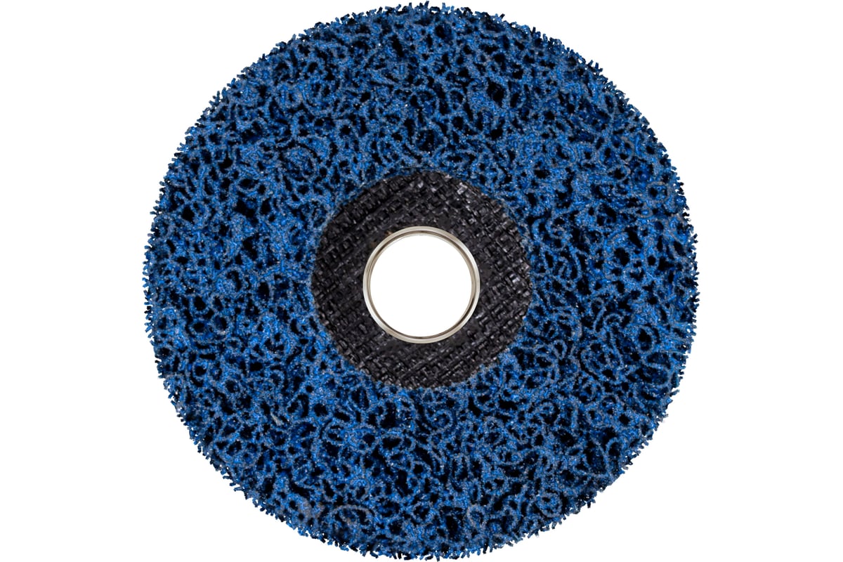 Круг зачистной полимерный (коралловый) голубой, coarse grain (грубый), 125x22.2x15 мм РемоКолор 37-1-410