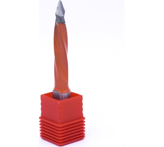 Сверло присадочное сквозное усиленное KJ2-V80204L (8х70 мм; хв-к 10 мм; левое вращение) МНОГОФРЕЗ 6629