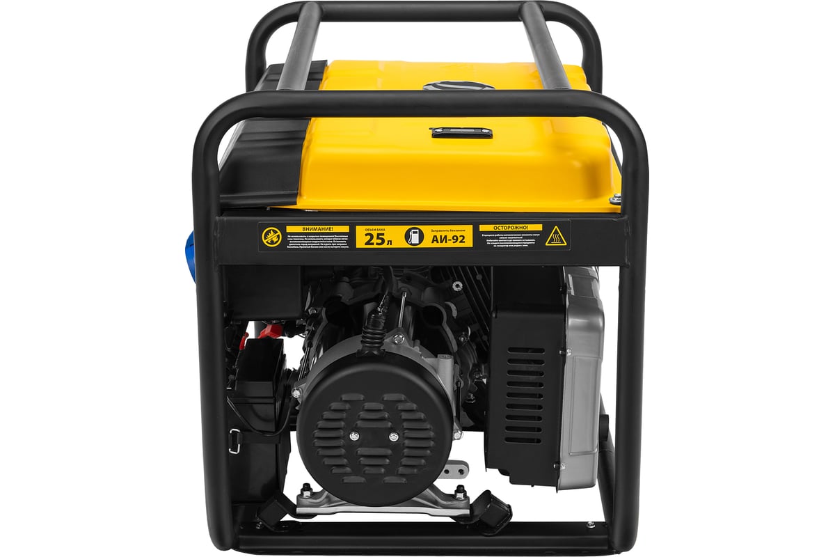 Бензиновый генератор Denzel PS 80 EA, 8,0 кВт, 230В, 25л 946924