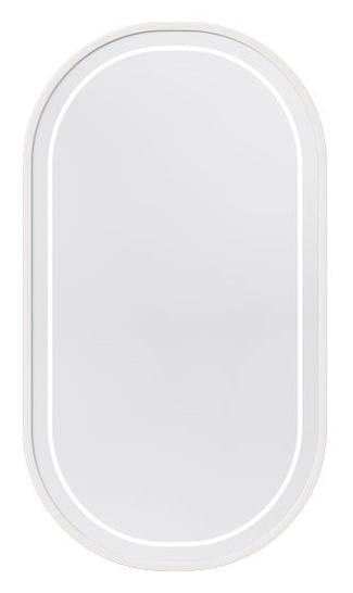 Зеркало Caprigo Контур М-359S-В231 55 см с подсветкой, матовый белый