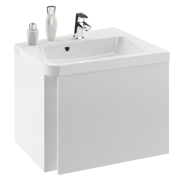 Мебель для ванной Ravak 10° 65 см R белый глянец