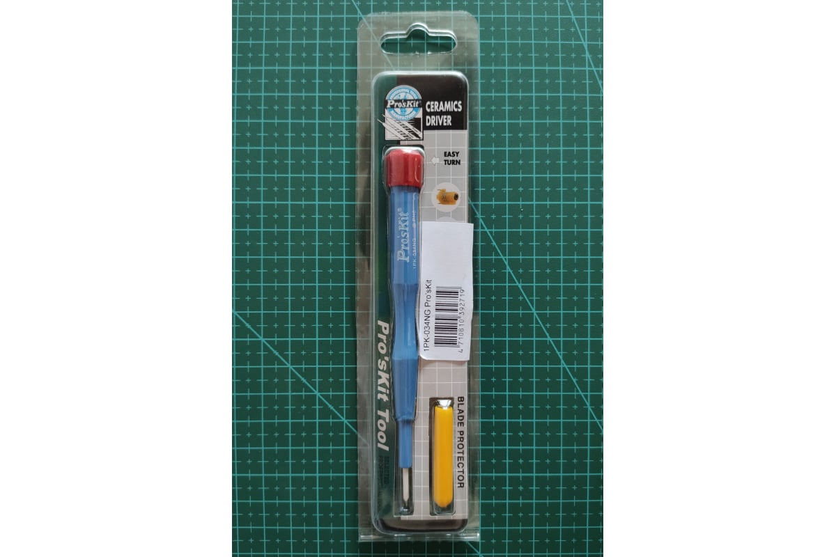 Керамическая отвертка ProsKit 1PK-034NG 00195971