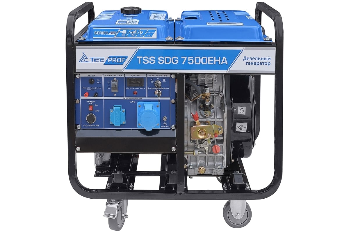 Дизель генератор ТСС SDG 7500EHA 100026