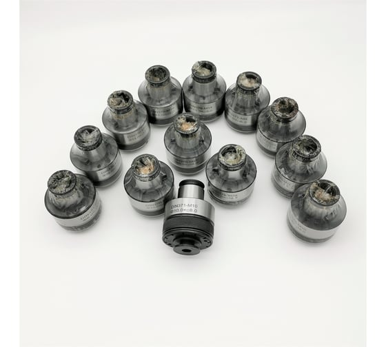 Набор цанг резьбонарезных GT24, 13 шт, М3-М30, DIN371 BESTE AC00920488