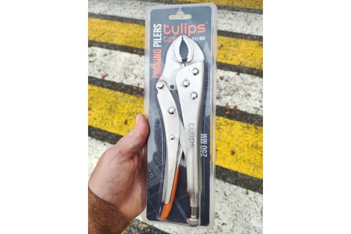 Зажимные клещи Tulips Tools 250 мм IR12-855
