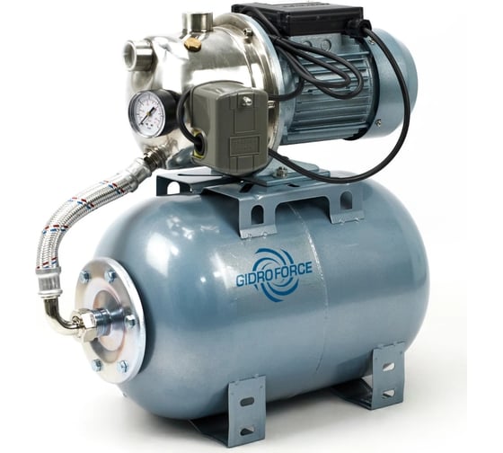 Насосная станция с расширительным баком 24 л GIDRO FORCE ATJET ST60