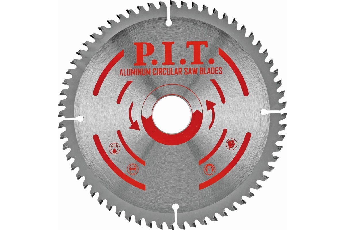 Диск пильный по алюминию 200x30/20/16x2 мм 64T P.I.T. ACTW05-200T64