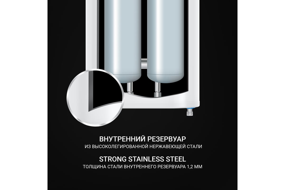 Накопительный водонагреватель Polaris SIGMA Wi Fi 80 SSD 017974