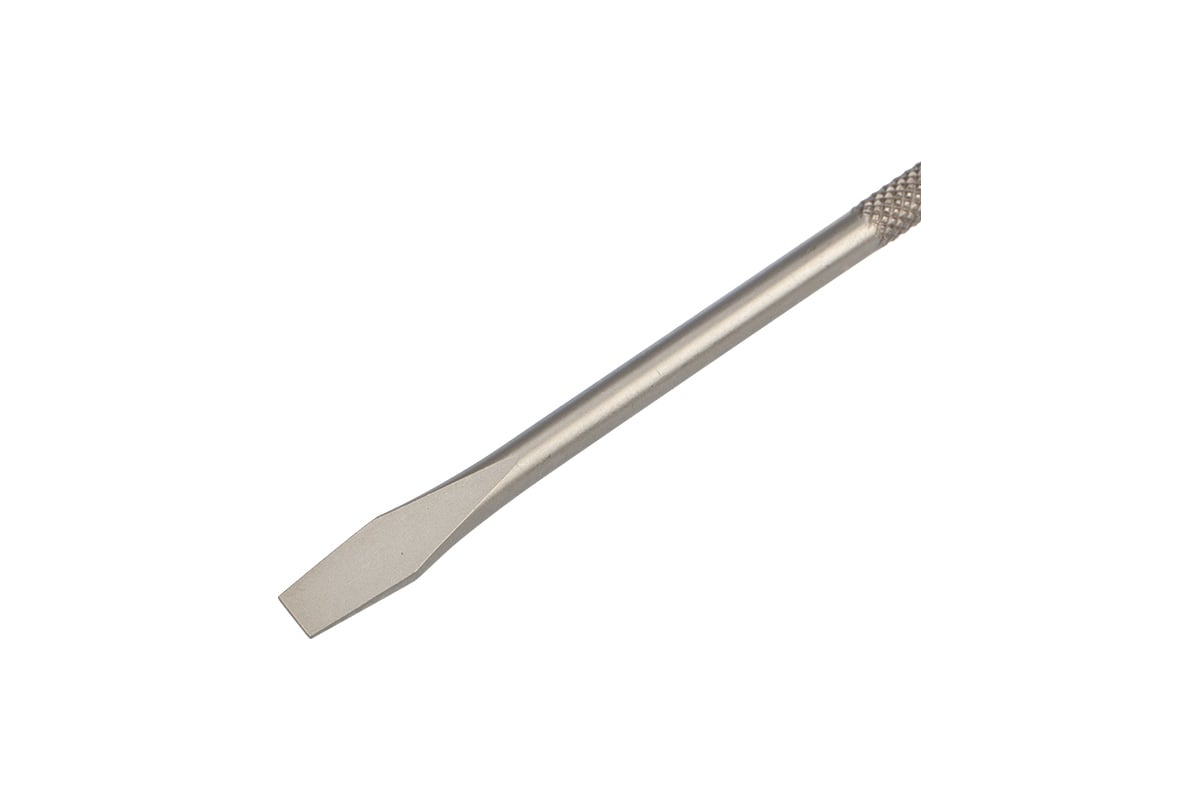 Шлицевая отвертка Rexant SL 6х125 мм, трехкомпонентная рукоятка, сталь S2 12-4723-1