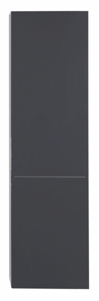 Шкаф пенал Aquanet Алвита 35 см серый антрацит