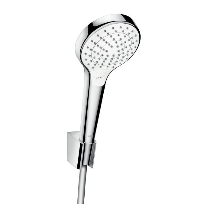 Душевой гарнитур Hansgrohe Croma Select S Vario 26411400 хром/белый