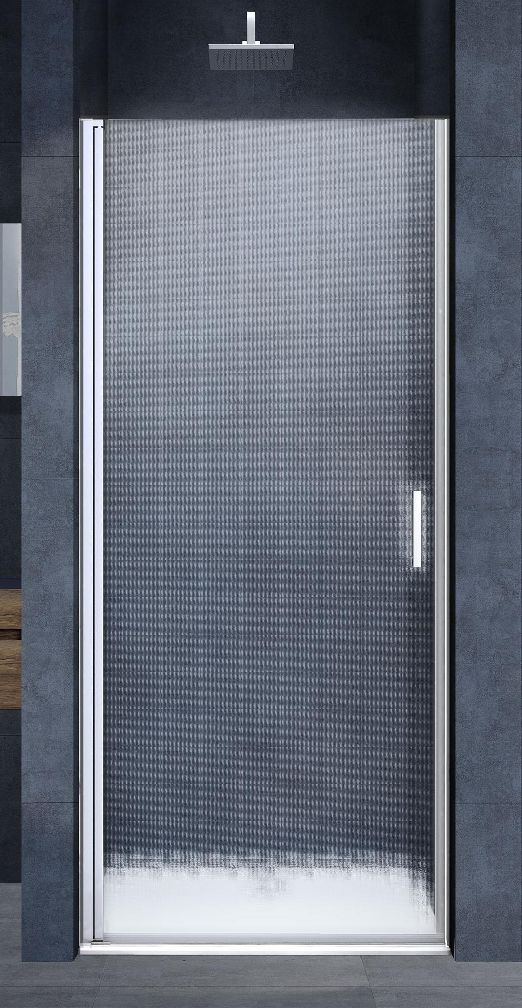 Душевая дверь Vincea Alpha VDP-3AL100MT 100x195 хром, текстурная