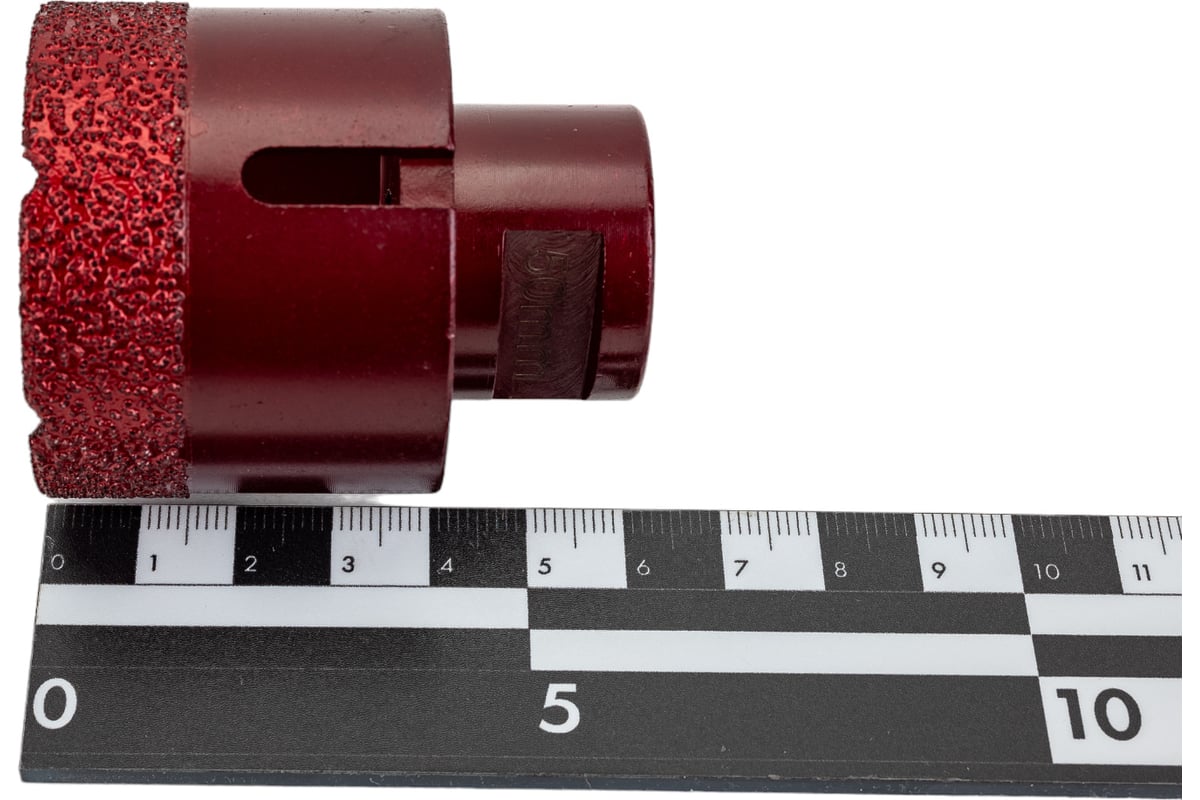 Коронка алмазная вакуумная по камню D50-15W-35L-M14 (50х35 мм; М14) Messer 06-35-050