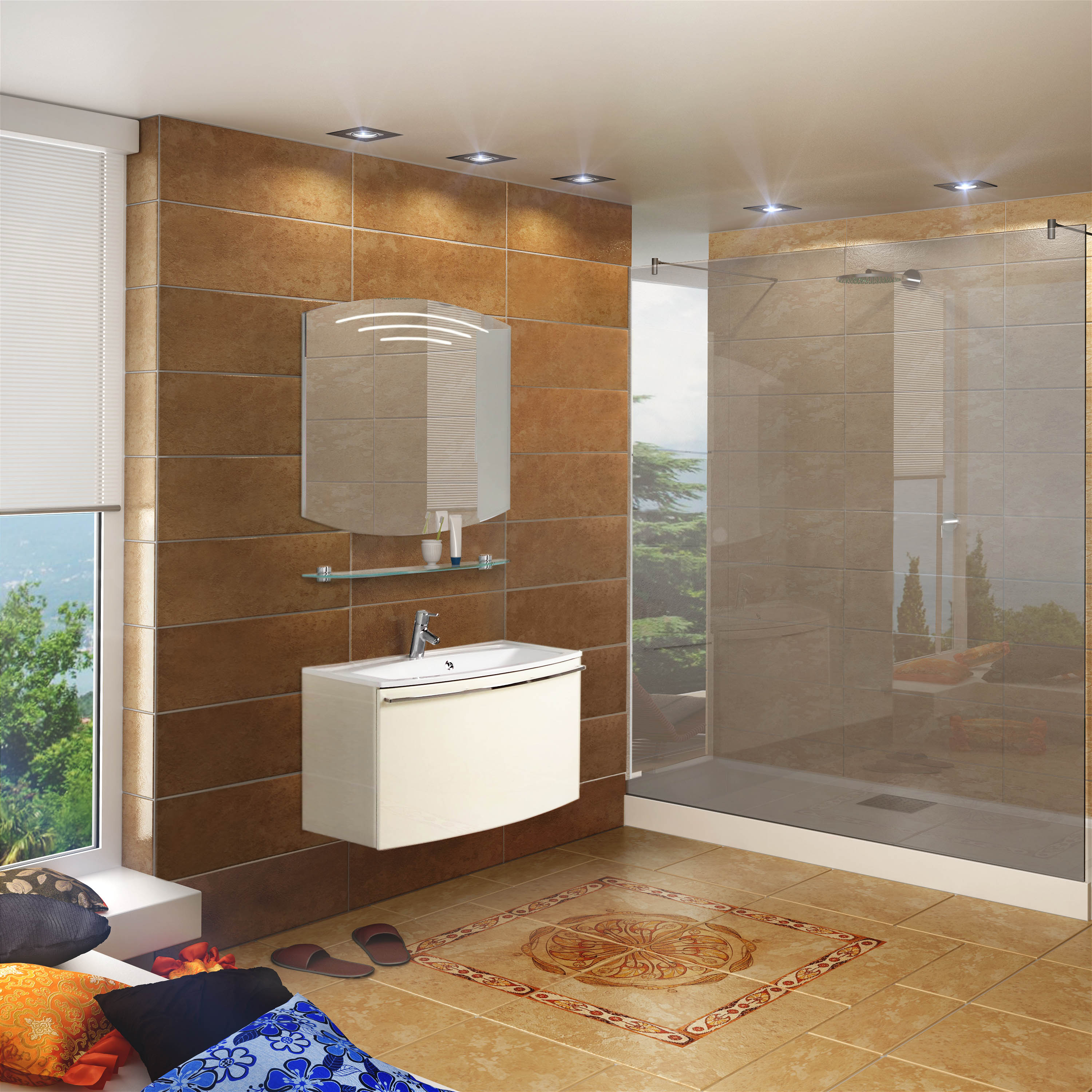 Мебель для ванной Акватон Севилья 95