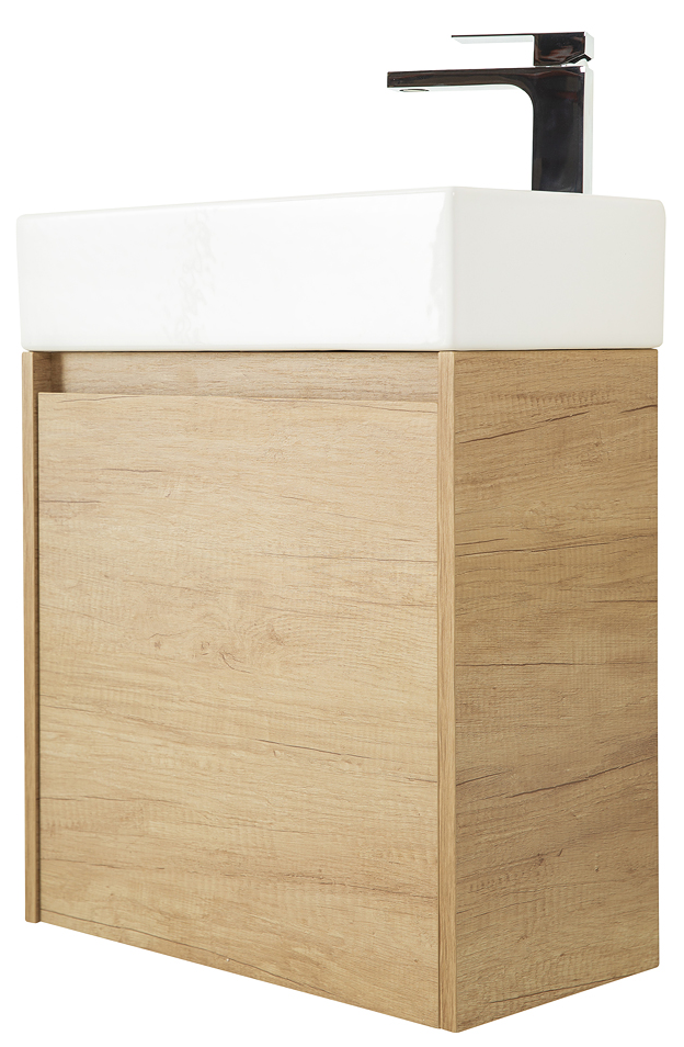 Тумба с раковиной BelBagno Kraft Mini 50 см L