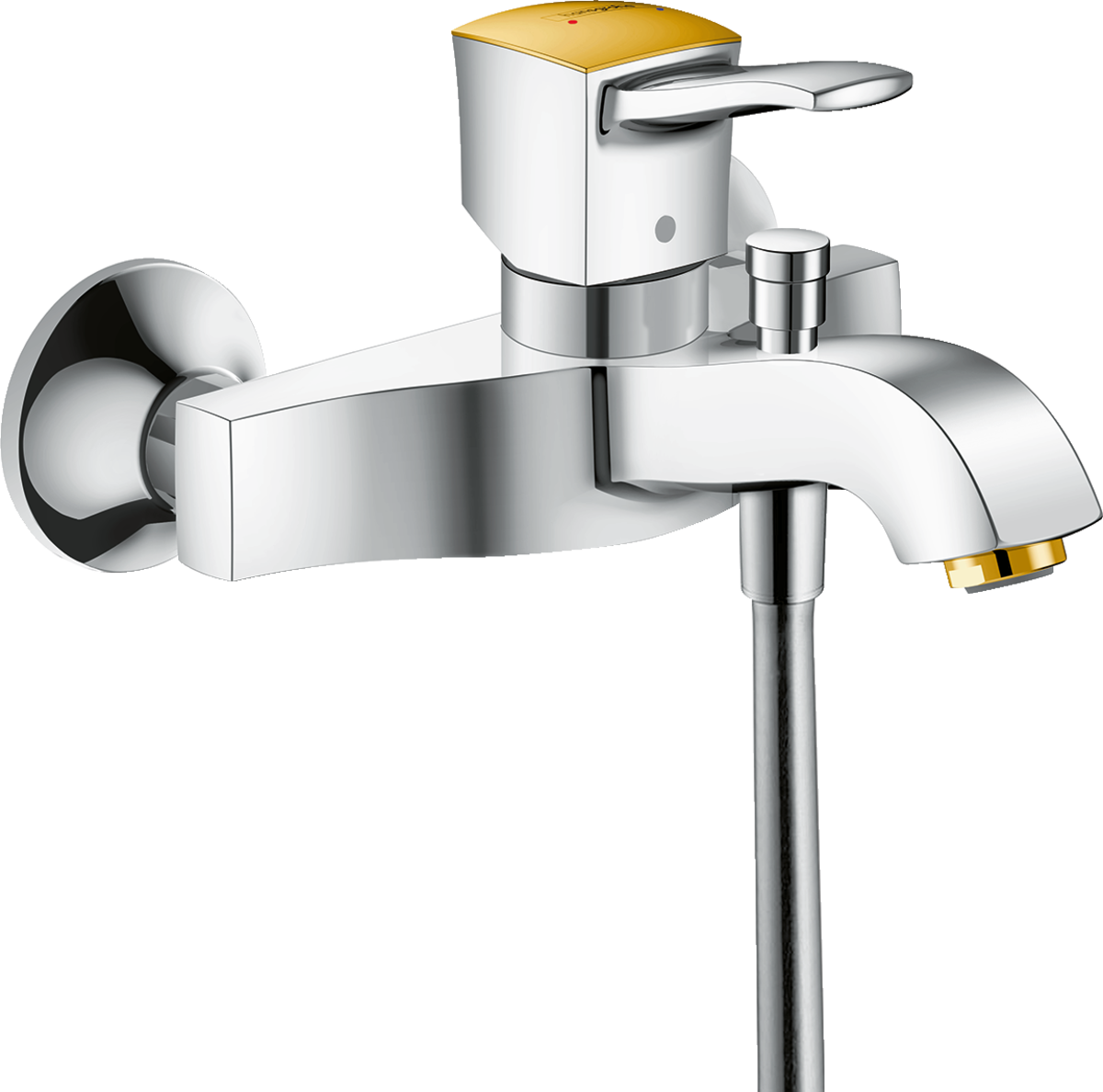 Смеситель для ванны Hansgrohe Metropol Classic 31340090 хром/золото