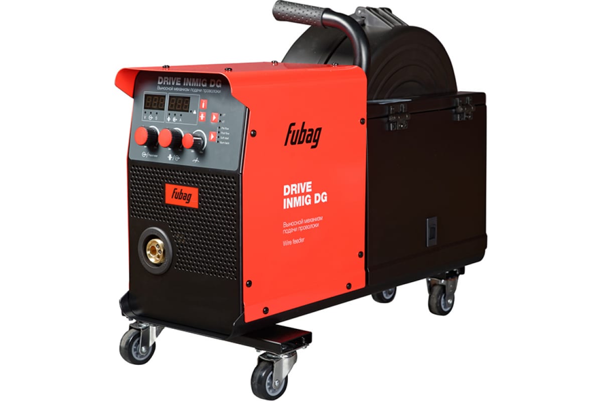 Сварочный инвертор Fubag INMIG 400T DG 31440 + DRIVE INMIG DG 41125 + Ш/п 5м 38 021 + FB 400 3m 38449, 31440.3