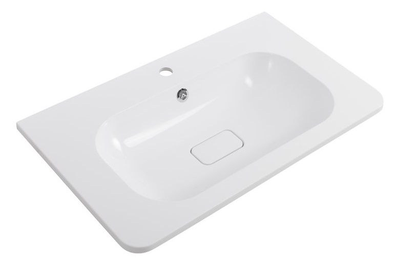 Мебель для ванной Cezares Relax 80 см Bianco Lucido