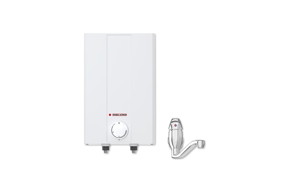 Электрический накопительный водонагреватель Stiebel Eltron ESH 10 O-N Trend А со смесителем 201395
