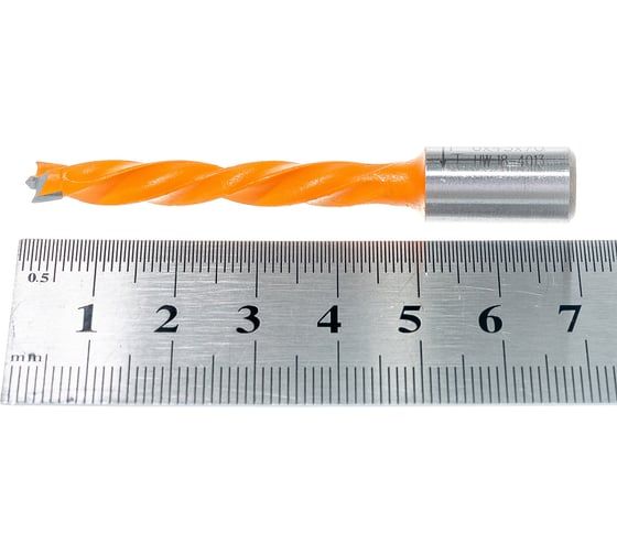 Сверло HW (6x43x70 мм; Z 2+2; S 10x20 мм; LH) для присадочного станка CMT 309.060.12