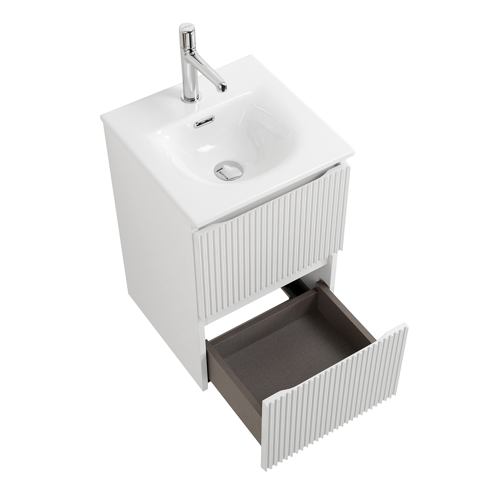 Мебель для ванной BelBagno Uno-Mini 40 см Bianco Opaco