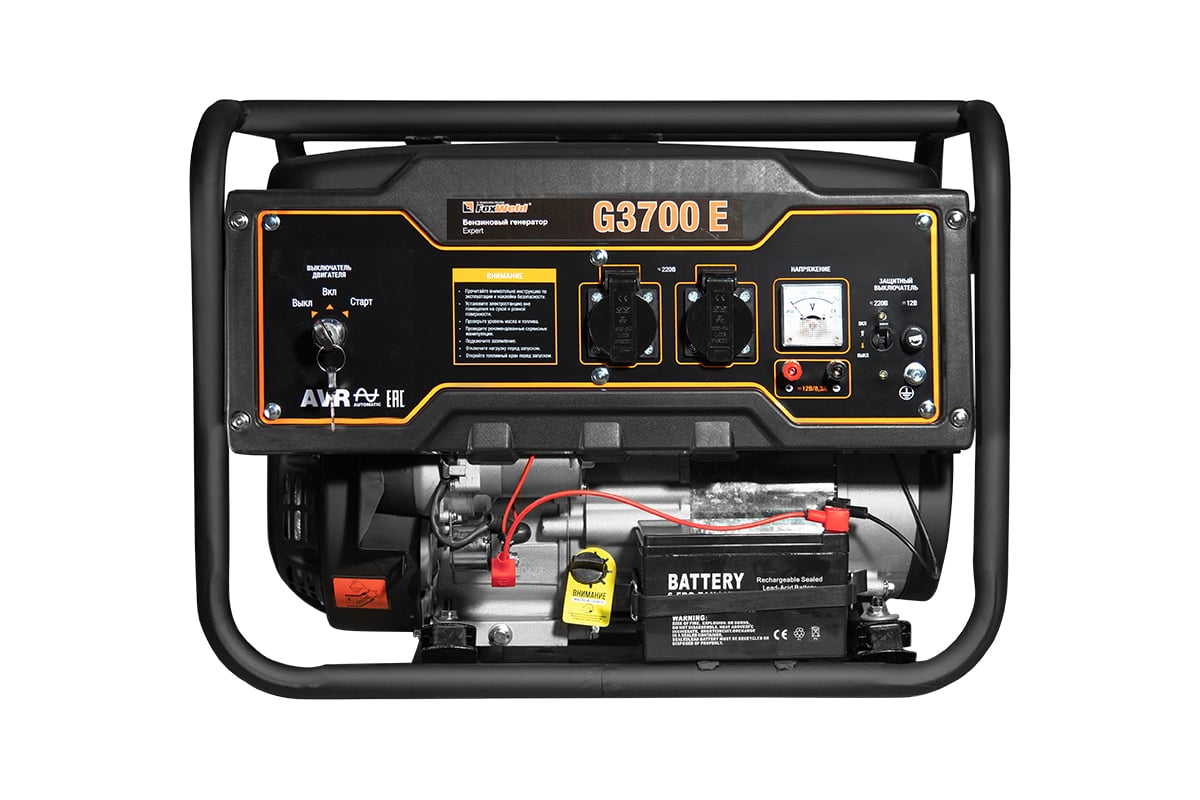Бензиновый генератор Foxweld Expert G3700 E 7244