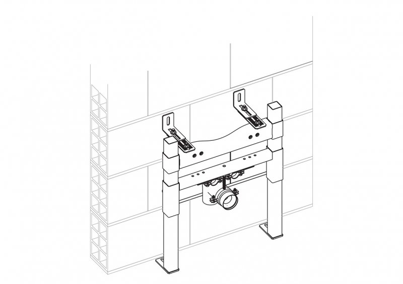 Инсталляция для биде Belbagno BB024-BD