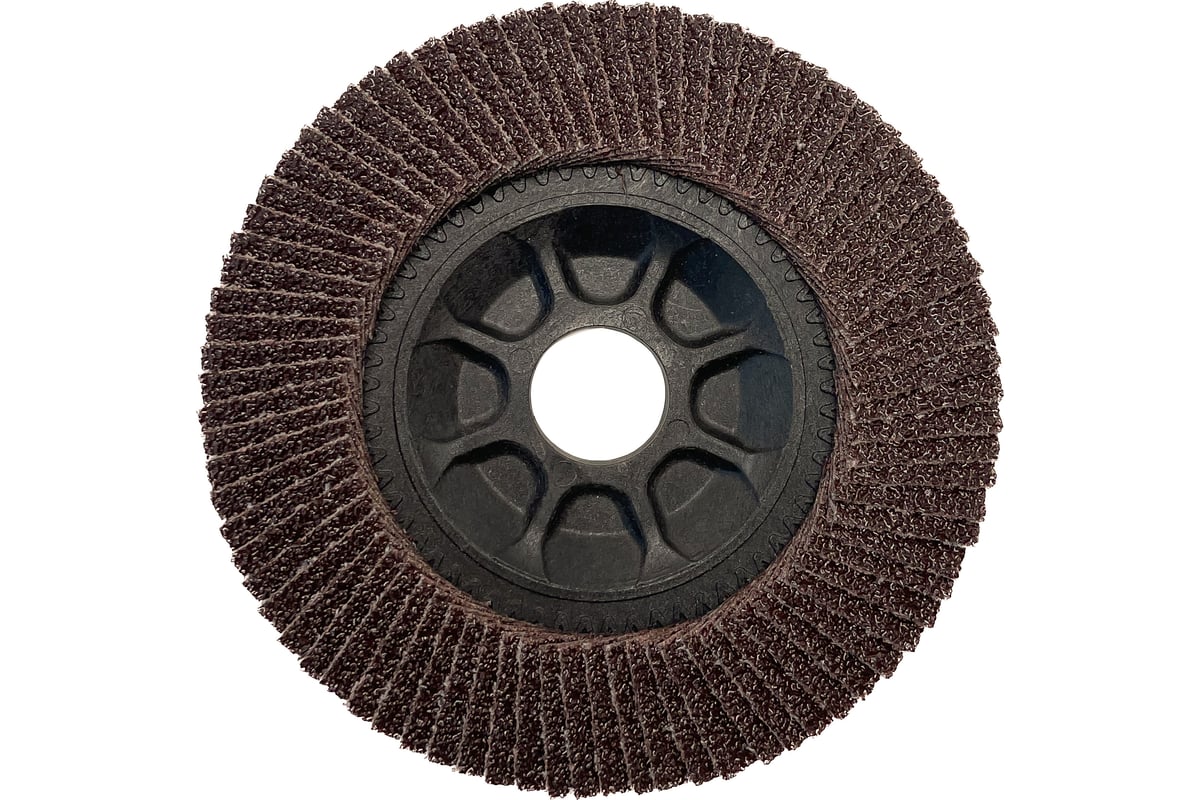 Лепестковый шлифовальный круг гибкий 125 мм, P60, 10 шт Vitatools FD-P-15000-125-P60-10