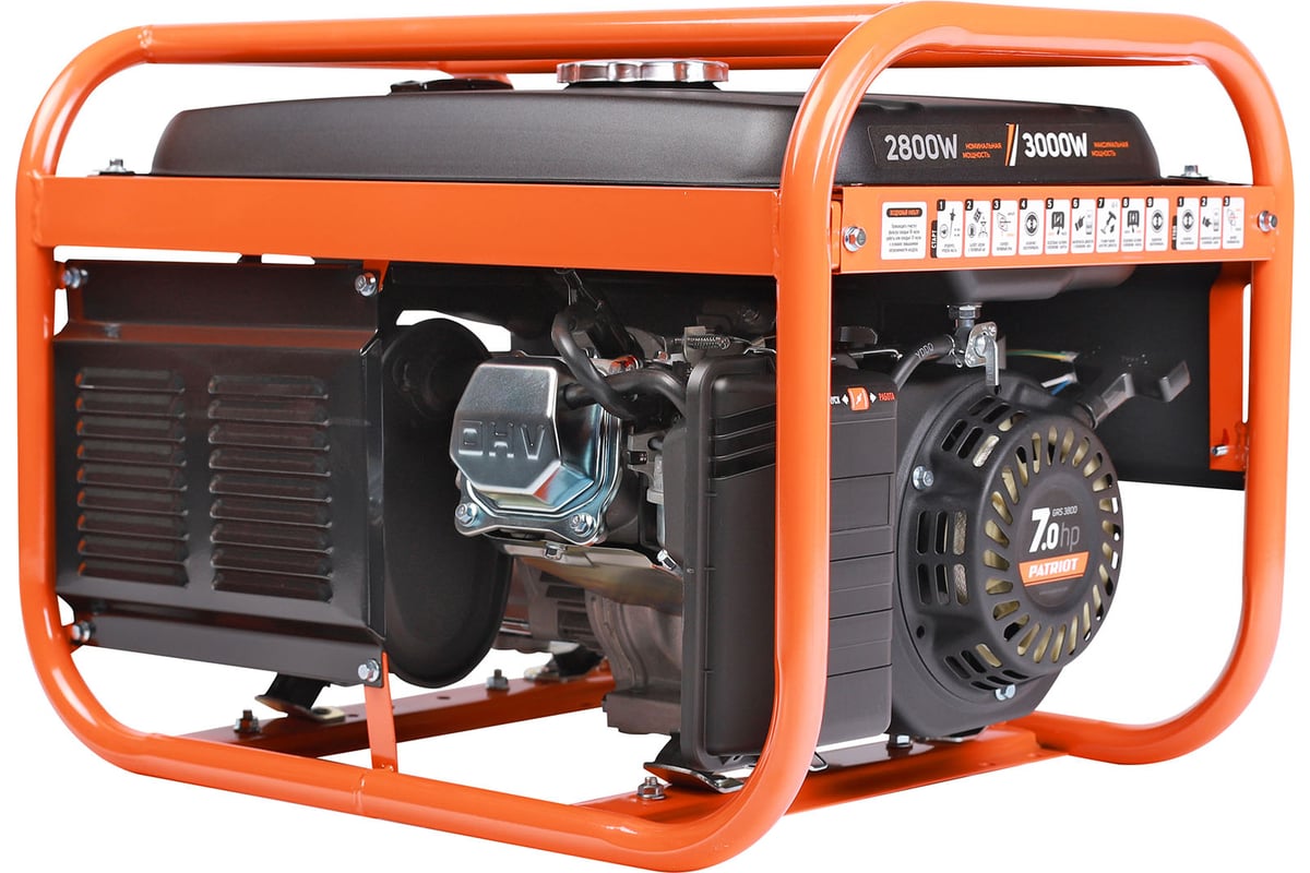 Бензиновый генератор Patriot GRS 3800 476102255