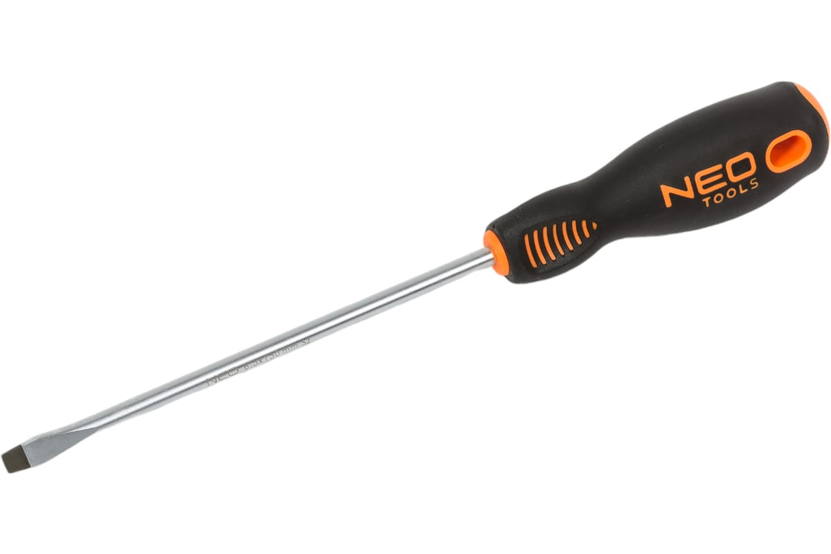 Шлицевая отвертка Neo Tools 6.5x150 мм CrMo 04-015