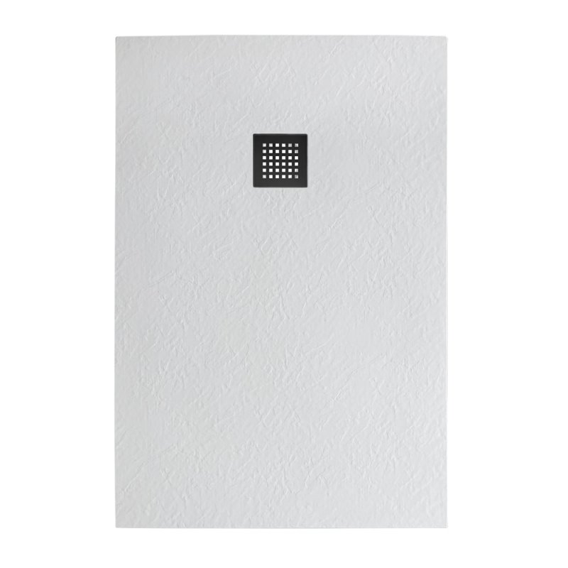 Поддон для душа BelBagno TRAY-MR-UNO-AH-160/80-35-W-NO 160x80 белый, накладка черный