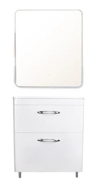 Мебель для ванной Style Line Каре Люкс 70 см напольная, белый