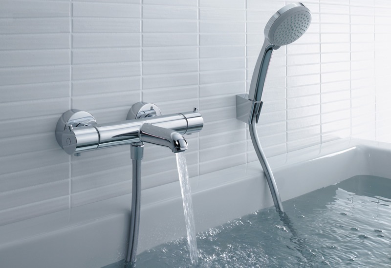 Смеситель для ванны Hansgrohe Ecostat 13201000 термостат