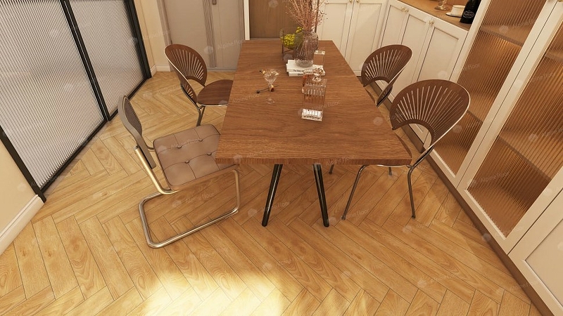 Ламинат Alpine Floor Herringbone 12 Дуб Пьемонт 600x100x12 мм, LF105-6A