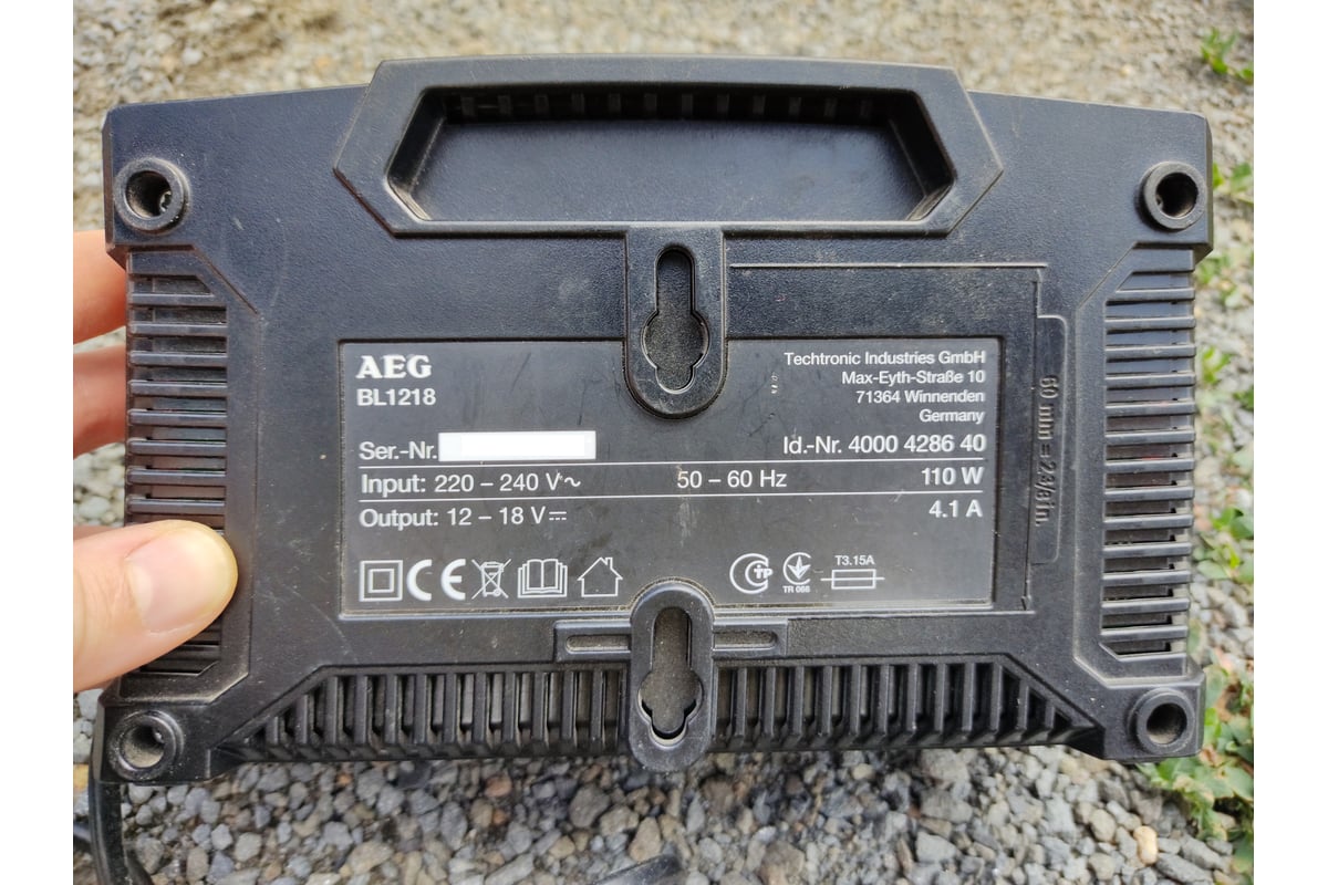 Зарядное устройство BL1418 AEG 4932464542