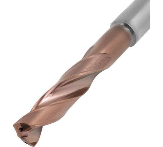 Сверло AHNO 6.5 мм, твердосплавное, 3D, с подводом СОЖ, SP-X801030650, VHM, по стали, чугуну, нерж. и жаропроч.стали ah00207