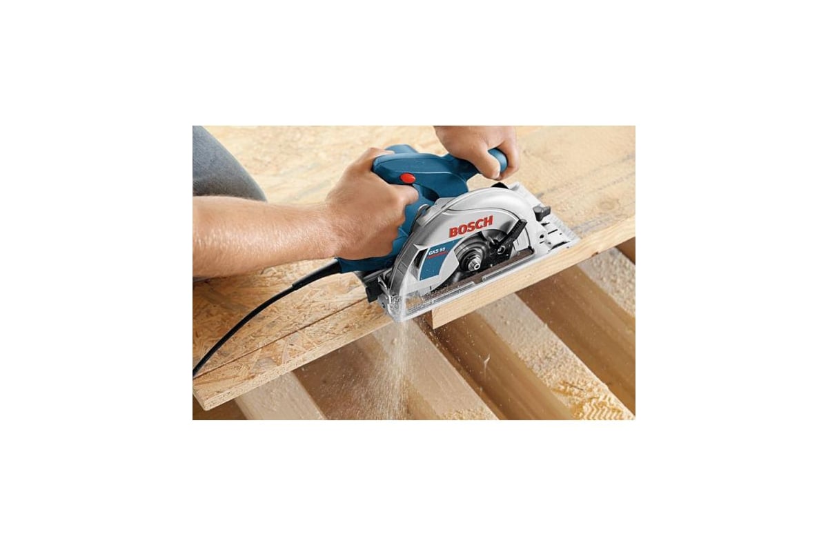 Ручная циркулярная пила Bosch GKS 55 CE 0.601.664.800