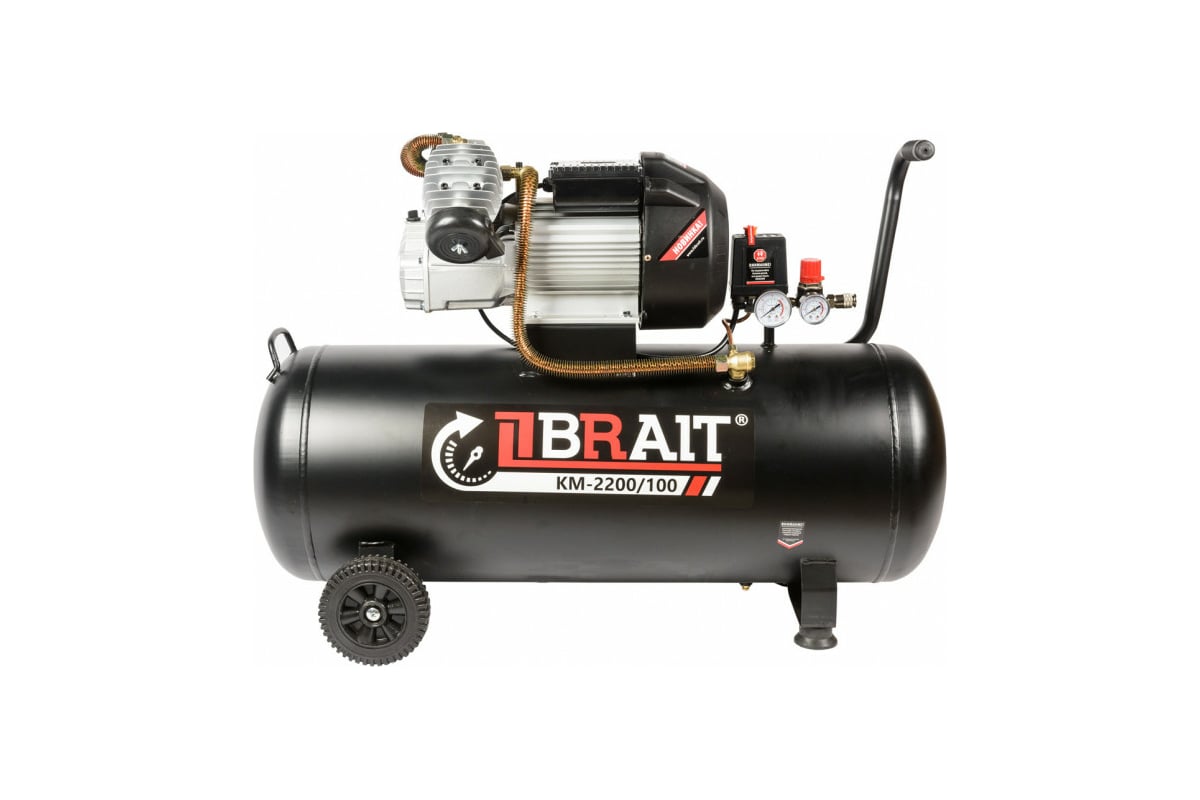 Воздушный компрессор Brait КМ-2200/100 20.01.014.043