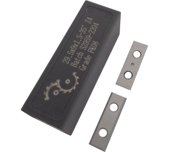 Нож сменный твердосплавный FHONK 29.5x9x1.5 стандарт HW 35º Z=4 NR (упаковка 10шт) 295915FK08-10