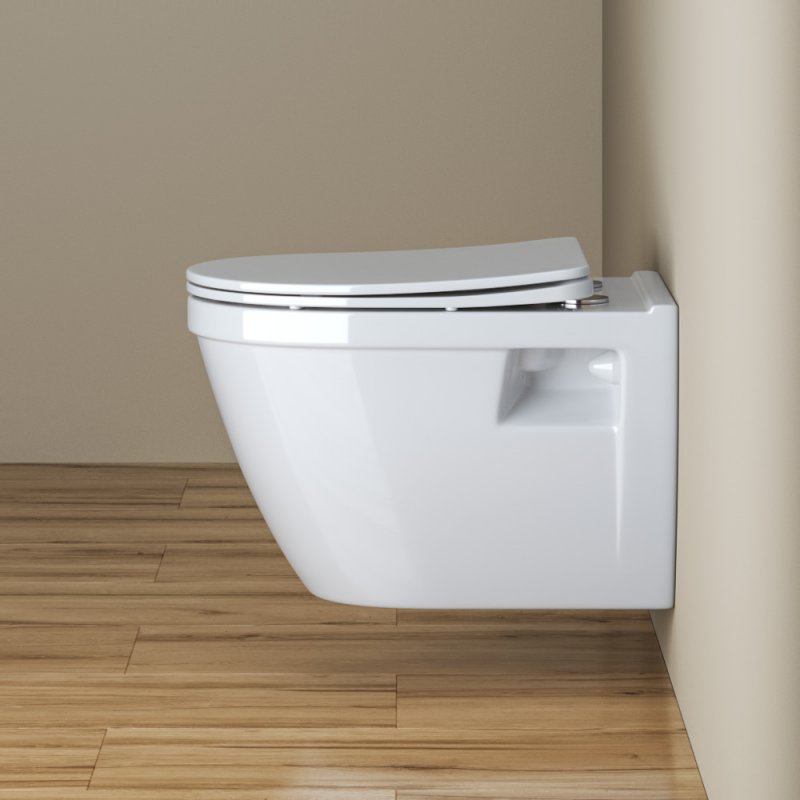 Подвесной унитаз BelBagno Loto BB070CHR с сиденьем soft close