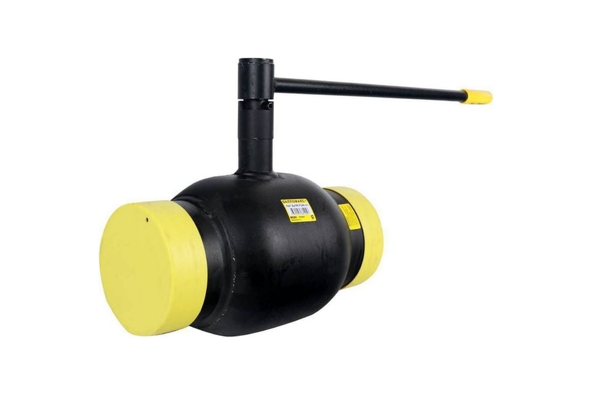 Шаровой стальной кран БРОЕН балломакс кшт для теплоснабжения с/с dn 150 pn 25 с рукояткой RQLAGL13AQQCAM