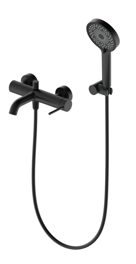 Смеситель для ванны Oliveeka Y-Line OL-639017-MB черный матовый