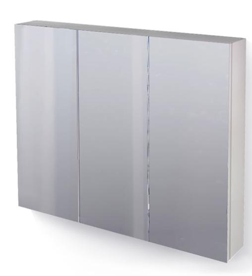 Зеркальный шкаф Raval Great 100 см Gre.03.100/W белый