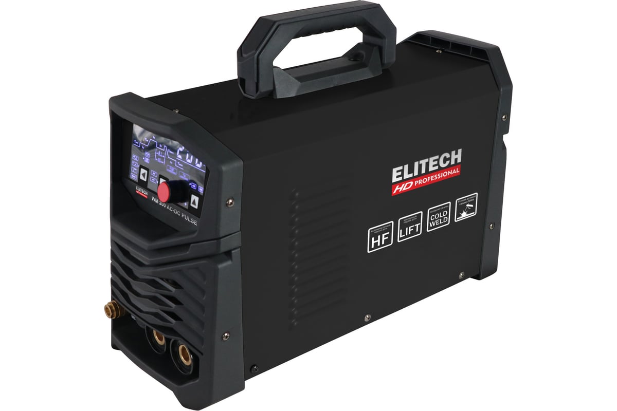 Инверторный сварочный аппарат Elitech HD WM 200 AC-DC Pulse 204476